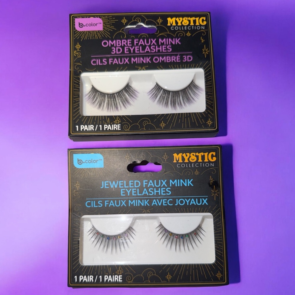 ⭐️ Bundle 5 for $13 • 2 Packs- Mystic Collection Faux Mink Eyelashes